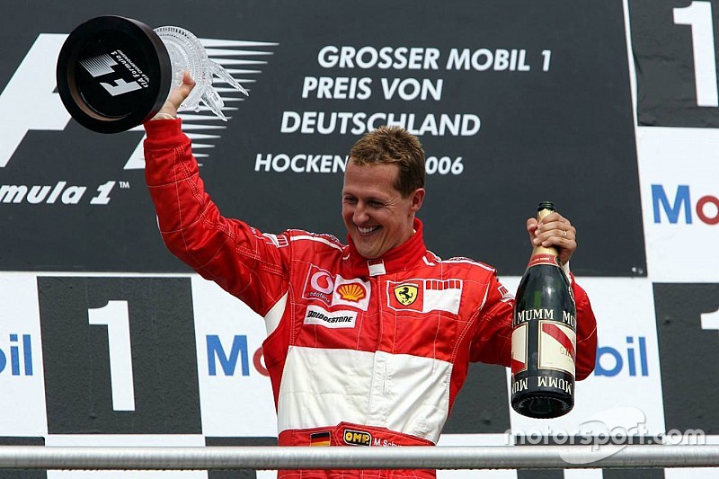 La última victoria de Schumacher en Alemania