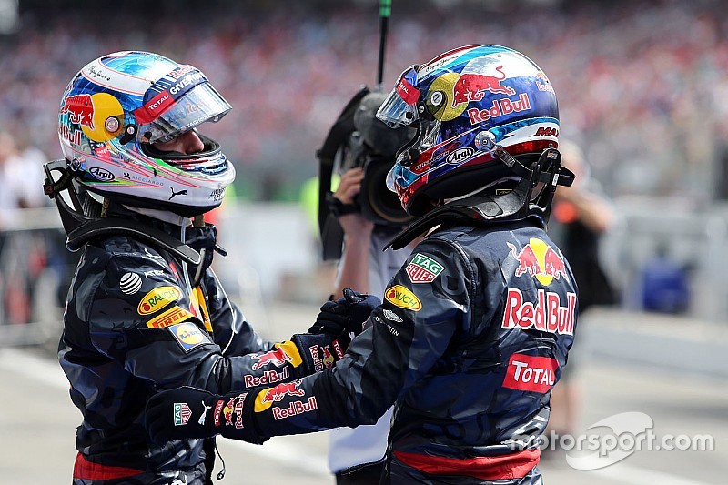 Daniel Ricciardo, Red Bull Racing en Max Verstappen, Red Bull Racing