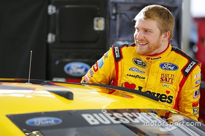 Chris Buescher logra su primera victoria en NASCAR