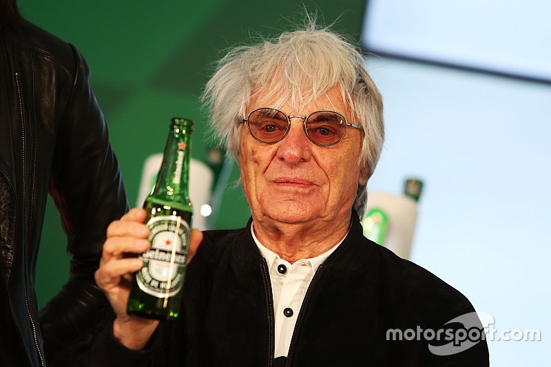 Ecclestone - Heineken a choisi la F1 en partie grâce à Verstappen