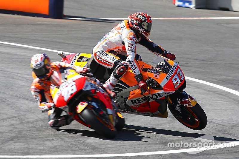 MotoGP Spielberg: Der Trainingssturz von Marc Marquez in Bildern