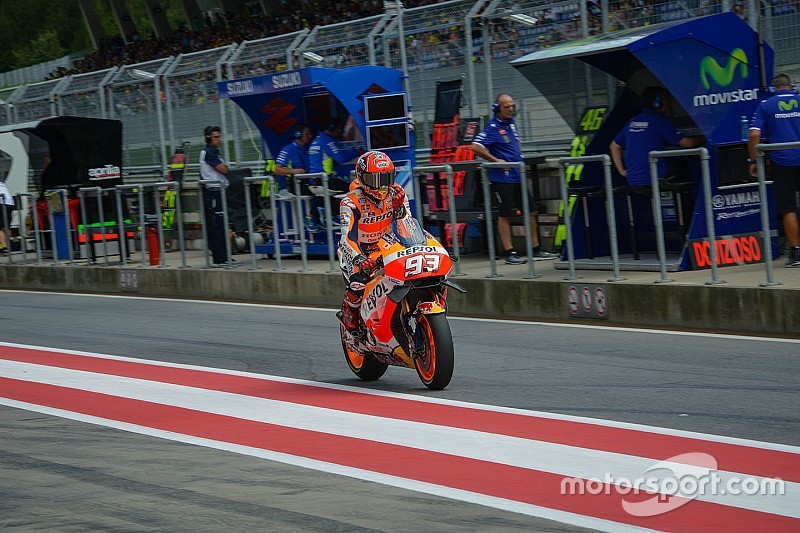 マルケス「ライダーが自身で判断を下すのが、MotoGPの魅力」