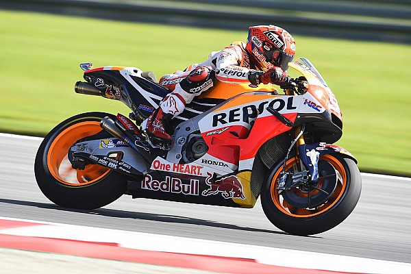 Risques et sauvetage pour un Marquez devant compenser