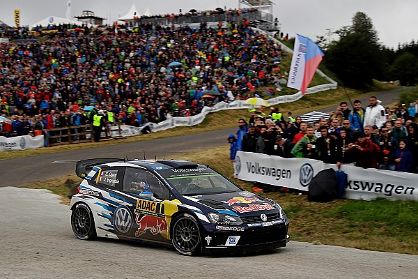 Ogier termina el s&aacute;bado en Alemania como l&iacute;der y Sordo en el podio