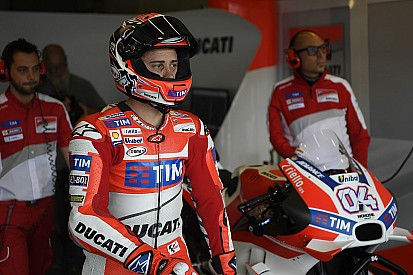 Dovizioso blessé au genou dans une chute en essais