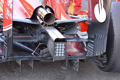 Ferrari: il diffusore posteriore migliora l'efficienza aerodinamica