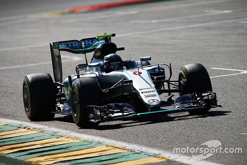 F1ベルギーGP予選:ロズベルグが3戦連続PP。フェルスタッペン、ライコネンが続く