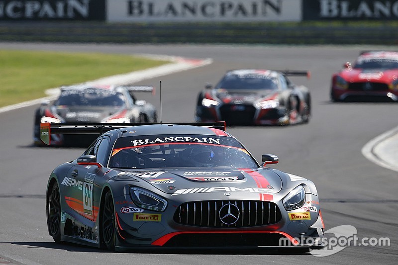 #84 AMG Team HTP Motorsport Mercedes AMG GT3: Dominik Baumann, Maximilian Bühk