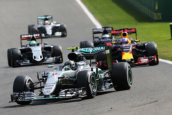 Nico Rosberg in Spa: Von Hamiltons Aufholjagd nichts gewusst