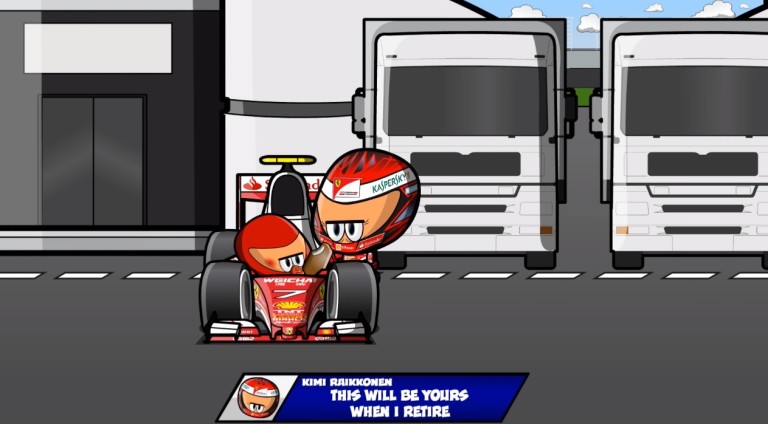 LOL: Raikkönen fia a Forma-1-ben