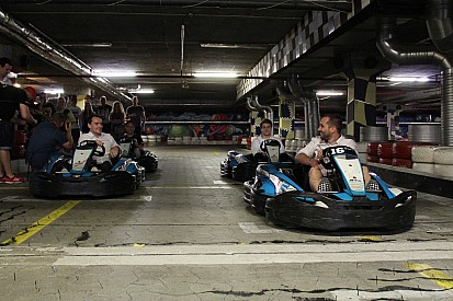 Michelisz, Kiss Norbi vs. GP-Live.hu a gokartpályán