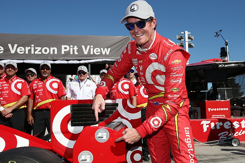 Le poleman Scott Dixon, Chip Ganassi Racing Chevrolet