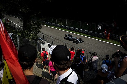 La parrilla del Gran Premio de Italia en imágenes