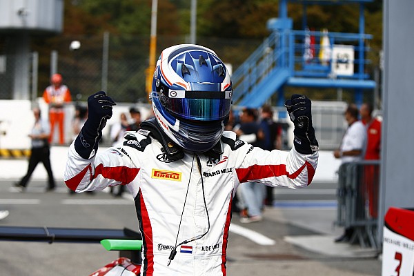 De Vries na eerste overwinning in GP3: “Eindelijk”