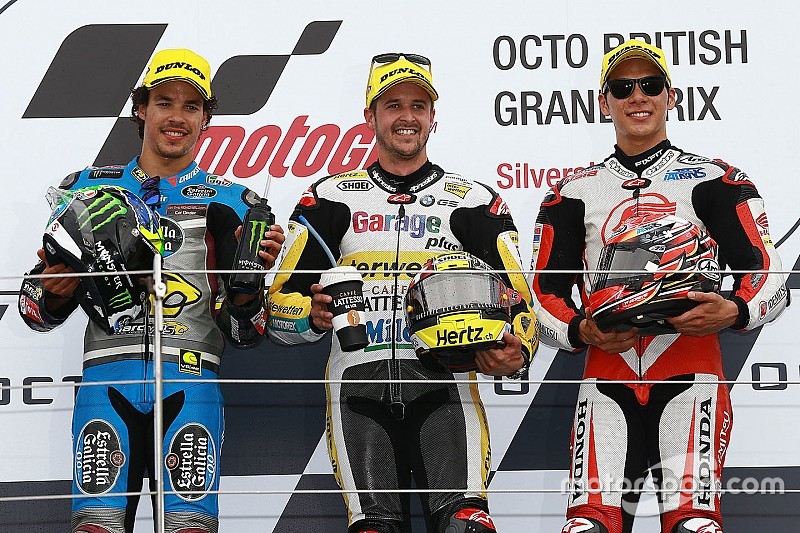 中上貴晶「落ち着いて前のライダーをひとりずつ確実に抜くよう心掛けた」:Moto2イタリア