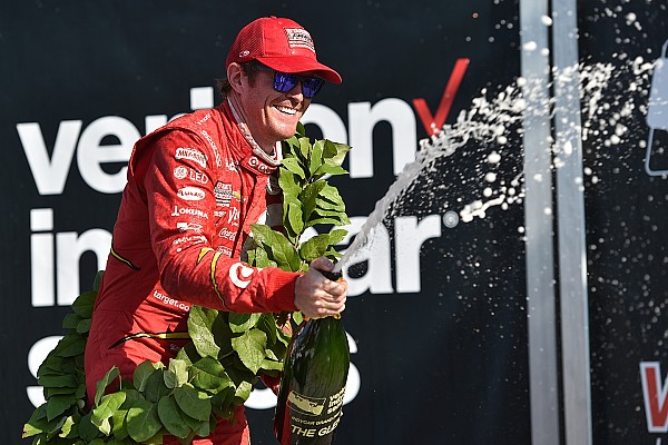 Dixon domina en Glen; Power sufre un duro choque