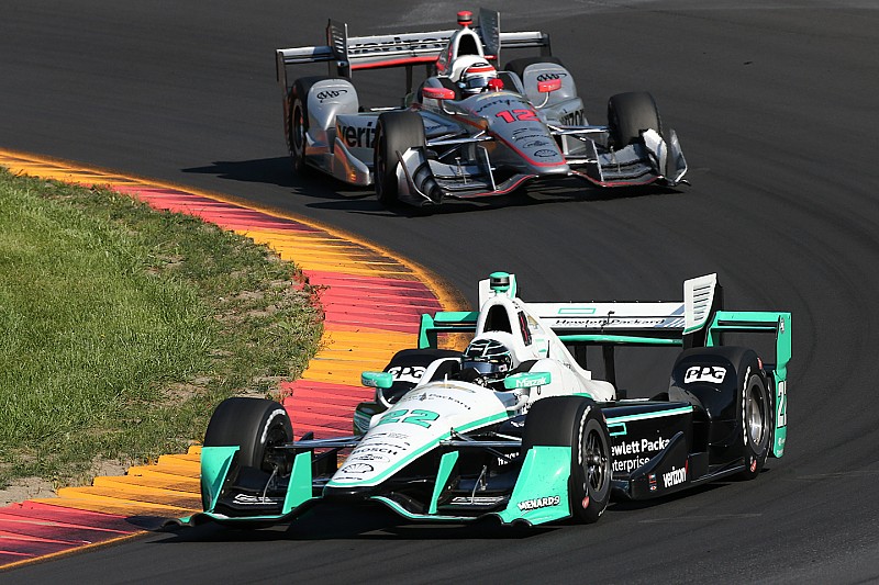 Championnat - Pagenaud et Power face à face