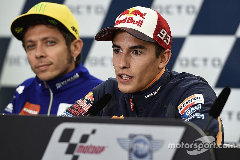 Marc Marquez, Repsol Honda Team, Valentino Rossi, Yamaha Factory Racing