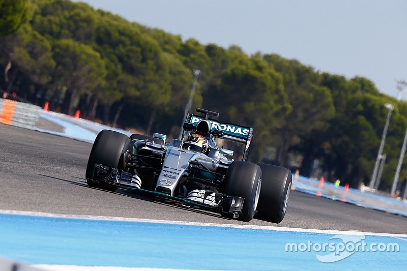 Mercedes teste les pneus Pirelli 2017 au Paul Ricard
