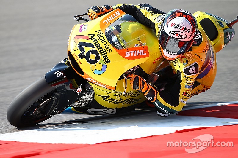 Baldassarri suma su primer triunfo y Rins recorta 7 puntos a Zarco