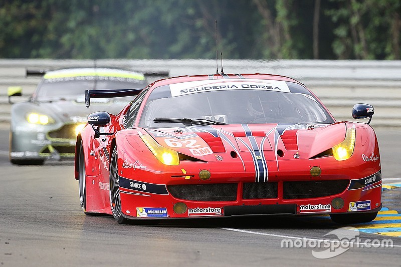 #62 Scuderia Corsa Ferrari 458 Italia: Bill Sweedler, Jeff Segal, Townsend Bell