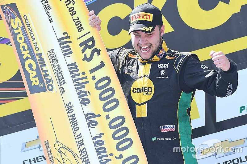 Brazilian V8 Stock Cars: Felipe Fraga is the new millionaire