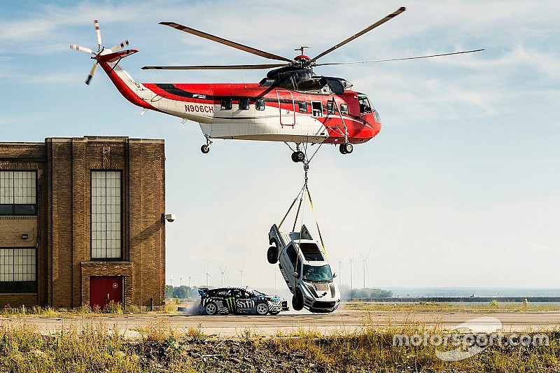 Neue Folge: Verrückte Gymkhana-Stuntshow mit Ken Block