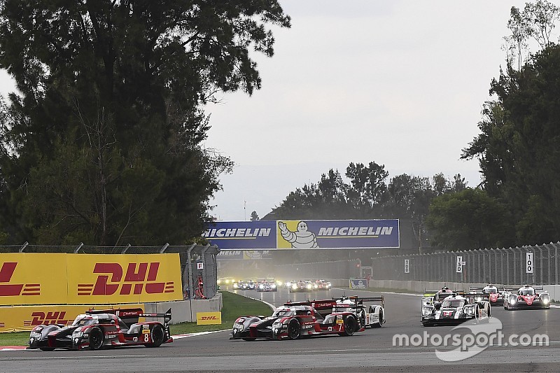 Partenza: #8 Audi Sport Team Joest Audi R18 e-tron quattro: Lucas di Grassi, Loic Duval, Oliver Jarv