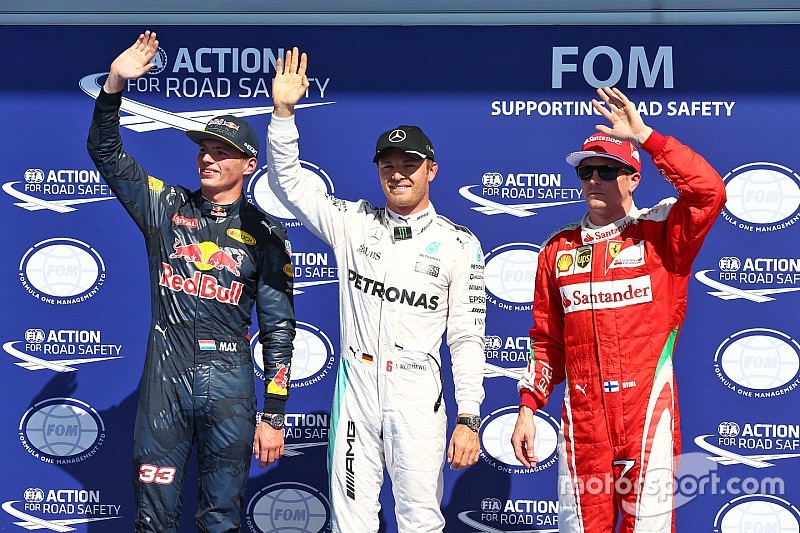 GP Belgia: Rosberg atasi perlawanan Verstappen, raih pole di Spa