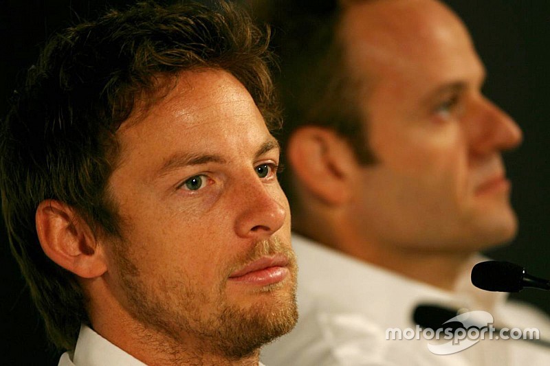 Jenson Button y Rubens Barrichello