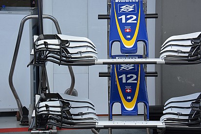 Analisis teknis ringkas: Sayap depan Sauber