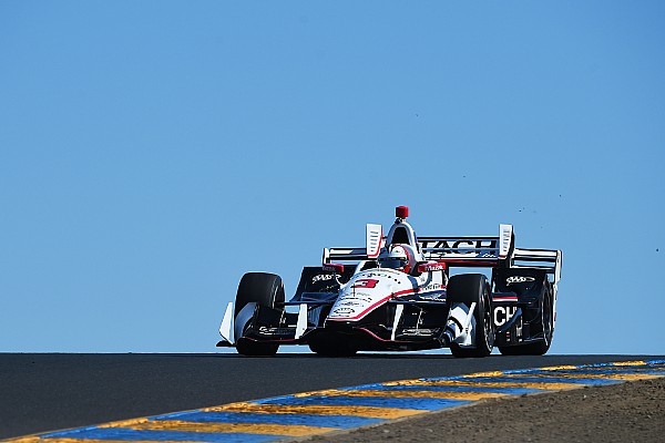 Castroneves luce en la pr&aacute;ctica de apertura en Sonoma