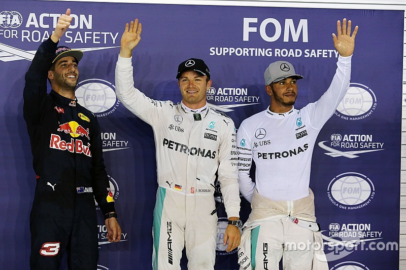 La grille de départ du GP de Singapour