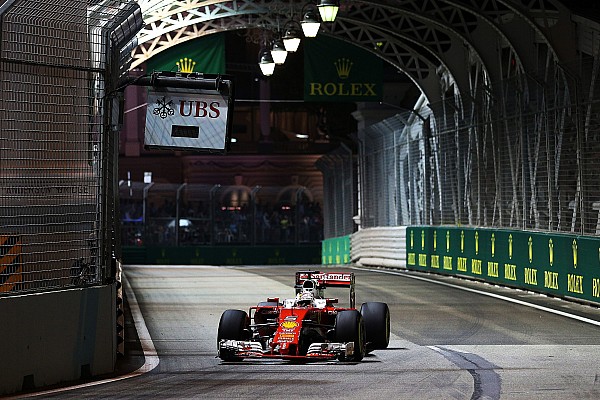 Ferrari considera un cambio de motor para Vettel