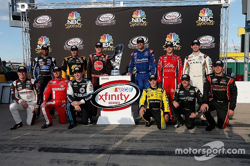 Definida la parrilla del Chase de Xfinity