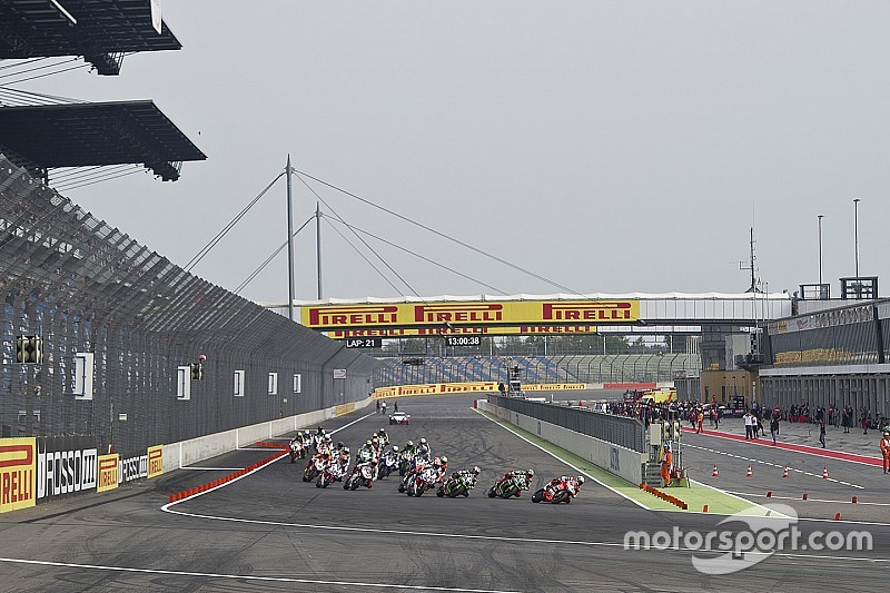 Hujan tunda race 2 WSBK Lausitzring