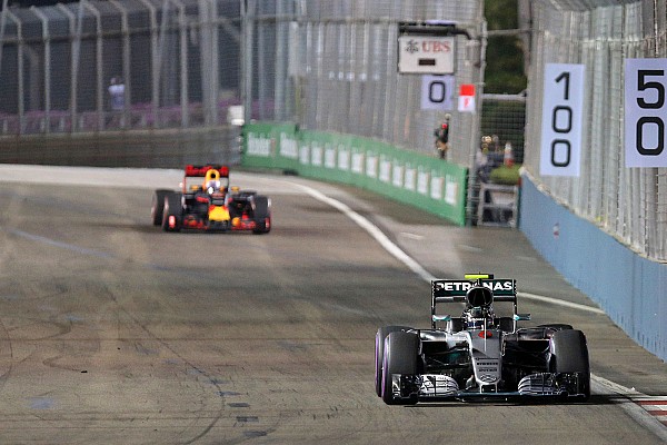 Rosberg admite que fue dif&iacute;cil gestionar los frenos al final de la carrera