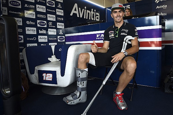 Loris Baz décidé à reprendre la piste malgré un pied douloureux