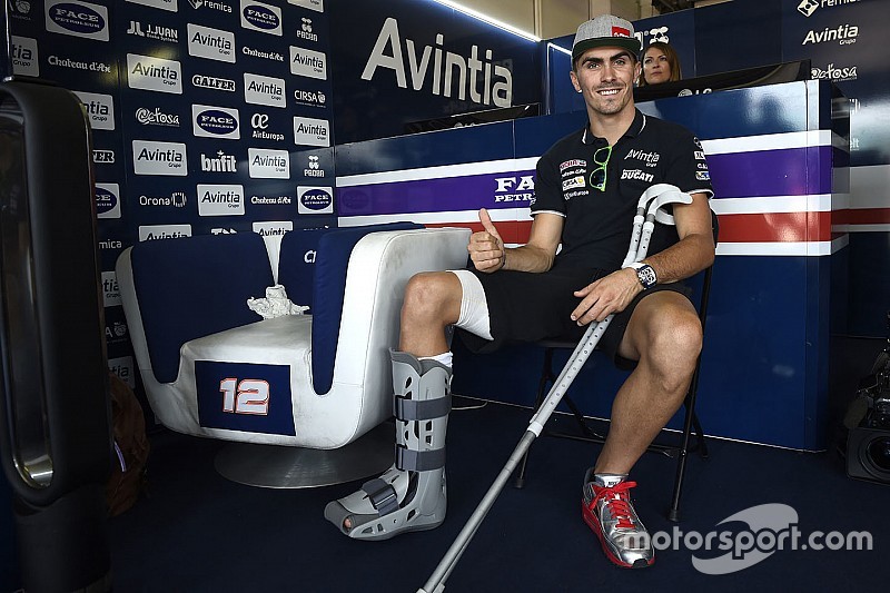 Loris Baz faz teste para retorno em Aragón