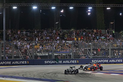 Le GP de Singapour a connu en 2016 sa plus faible affluence