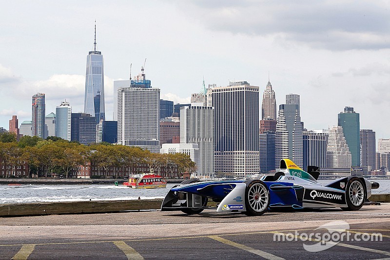 Formel E präsentiert neuen Stadtkurs in Brooklyn mit Manhattan als Kulisse
