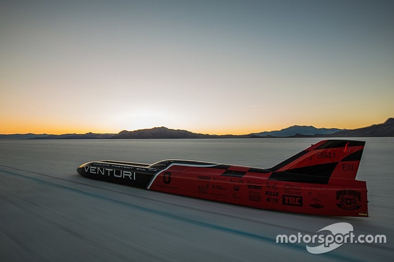 Snelste elektrische voertuig ter wereld rijdt 576 km/u