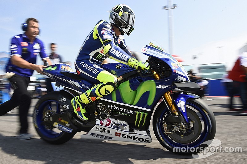 Valentino Rossi : "On essaye toujours jusqu'au bout"