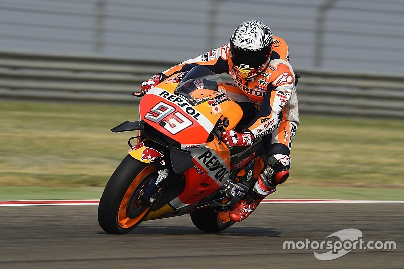 MotoGP Aragon: Meski terjatuh, Marquez masih tercepat di FP3