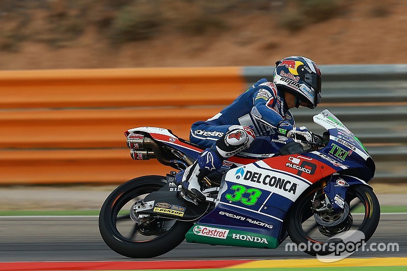 Bastianini op pole-position in Aragon, derde tijd Loi