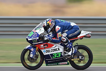 Moto3 Aragon: Bastianini pole position, Binder start ketujuh