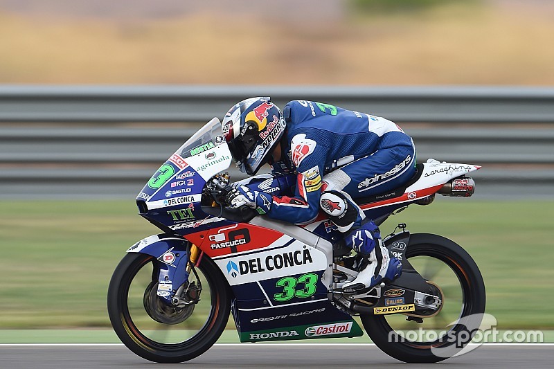 Moto3 Aragon: Bastianini pole position, Binder start ketujuh