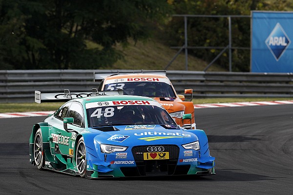 DTM Hungaroring: Audi heerst ook in derde training