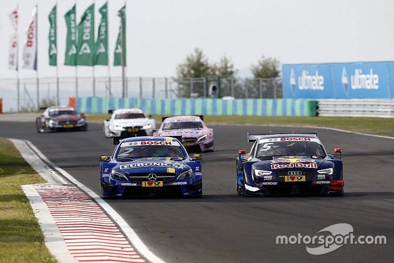 DTM in Budapest: Crash der Titelkandidaten beim Start, Sieg für Ekström