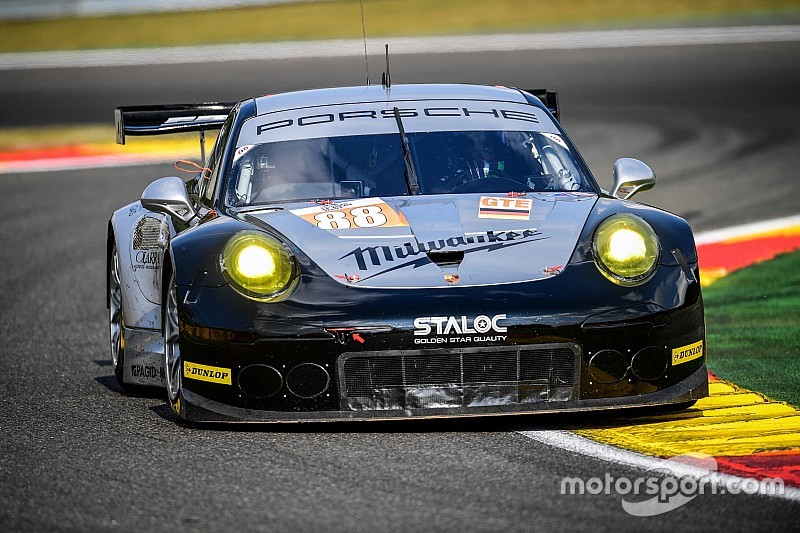 #88 Proton Competition Porsche 911 RSR: Gianluca Roda, Christian Ried, Matteo Cairoli